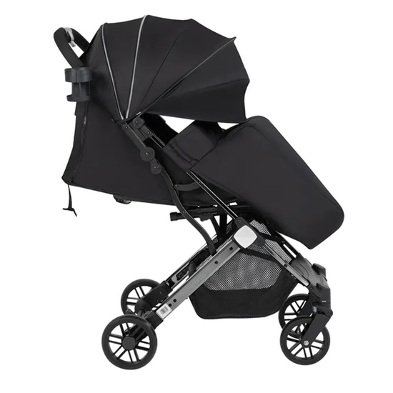 Коляска прогулочная Farfello Comfy Go Comfort Chrome Total Black Chrome - 2